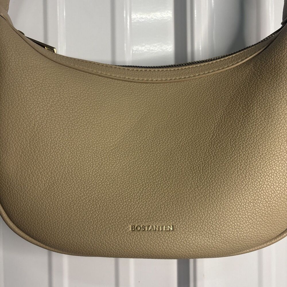 BOSTANTEN Crescent Shoulder Bag Vegan Leather Purse